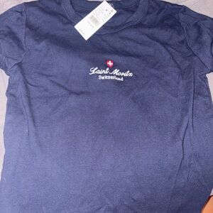 Navy Saint Moritz T-Shirt